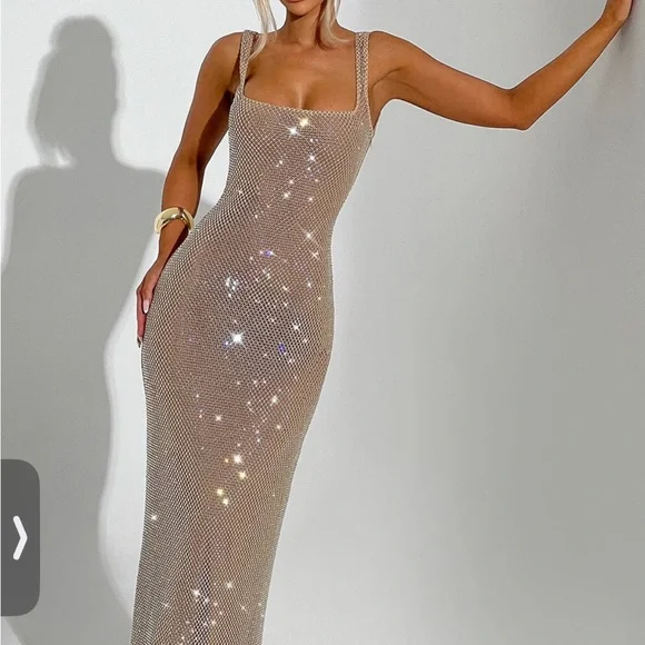 BabybooGold Evening Dress